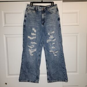 Casual Distressed Denim Jeans for Men